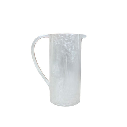 Resin White Pearl Pitcher