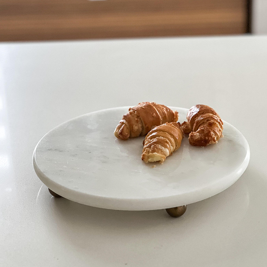 Round Plate Marble