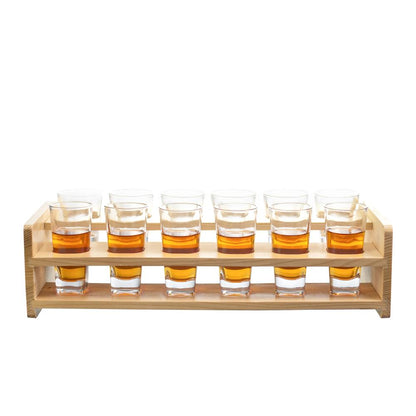 Wooden Shot Flight Set 12pc
