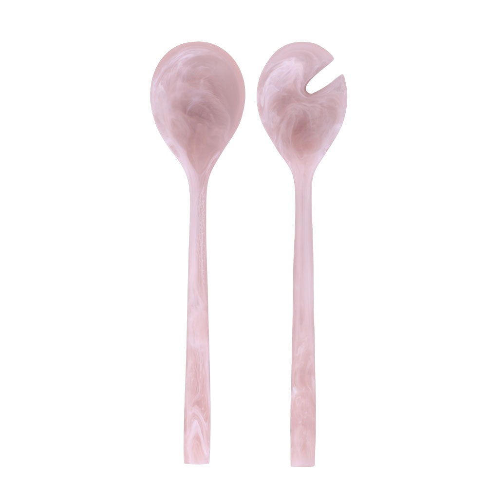 Resin Rose Haven  Salad Servers