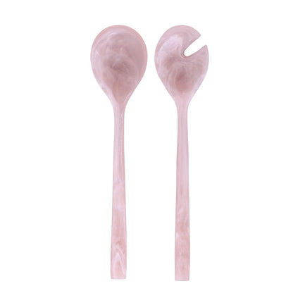 Resin Rose Haven  Salad Servers