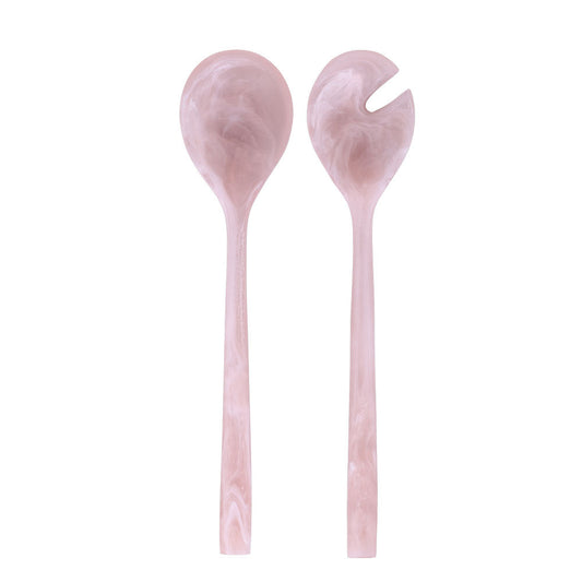 Resin Rose Haven  Salad Servers