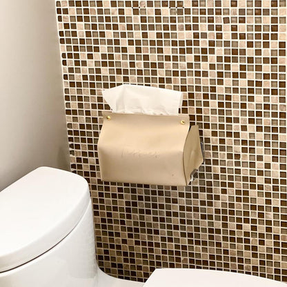 Leatherette Tissue Holder