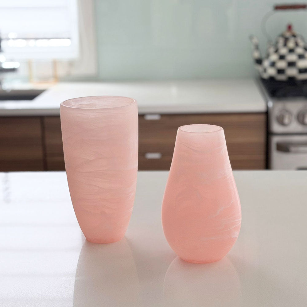 Resin Rose Haven Tall  Vase