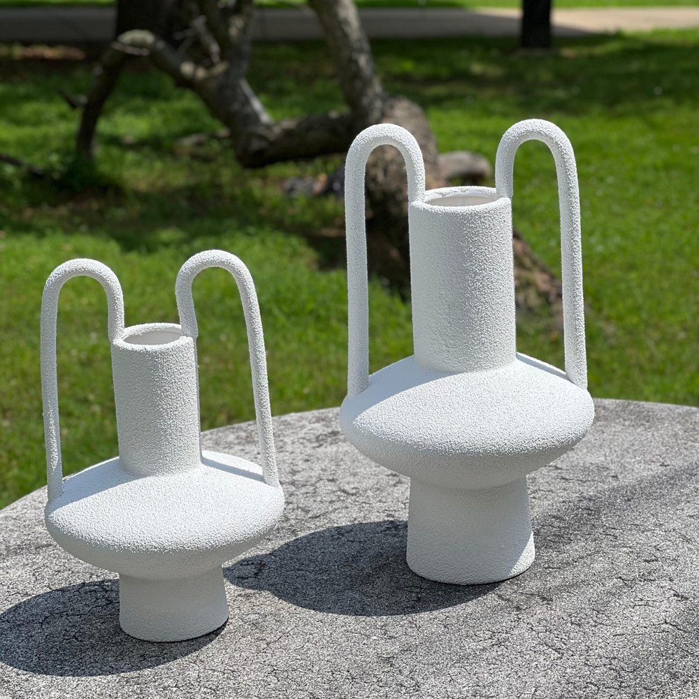 Textured Porcelain Vase