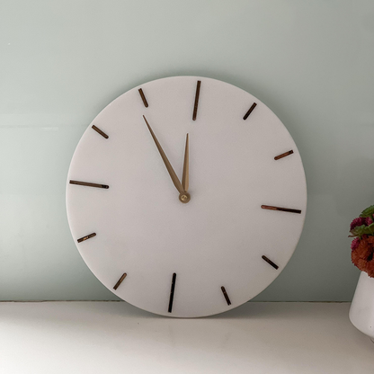 Marble Wall Clock