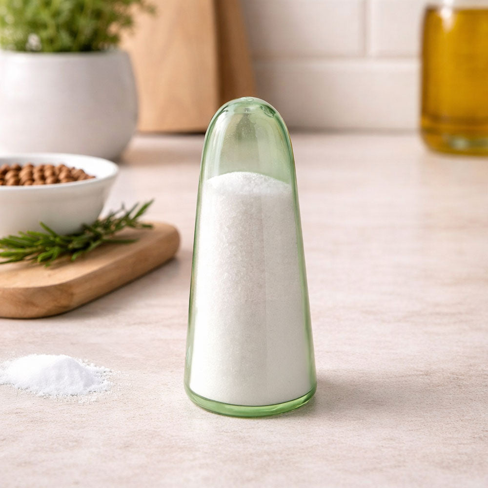 Colored Glass Salt Shaker