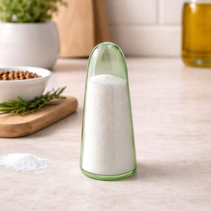 Colored Glass Salt Shaker