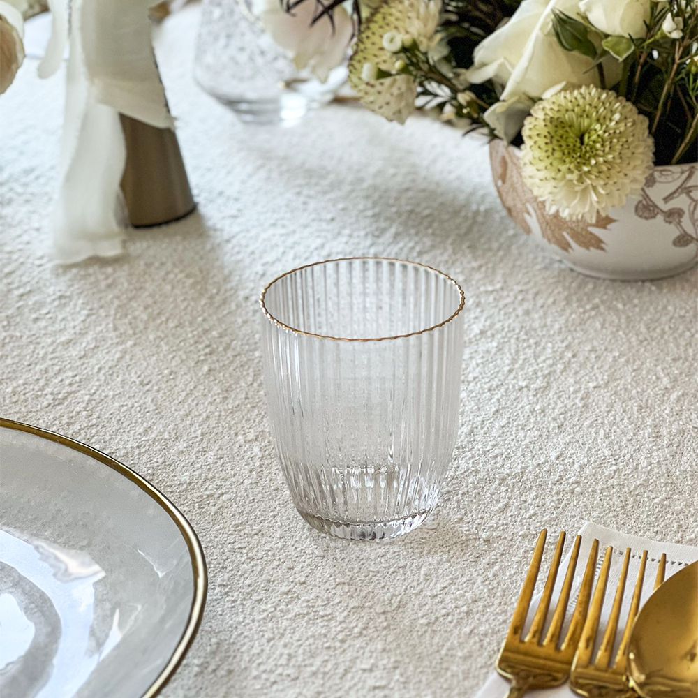 Short Crystal Glasses 6pk