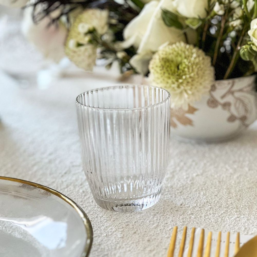Short Crystal Glasses 6pk