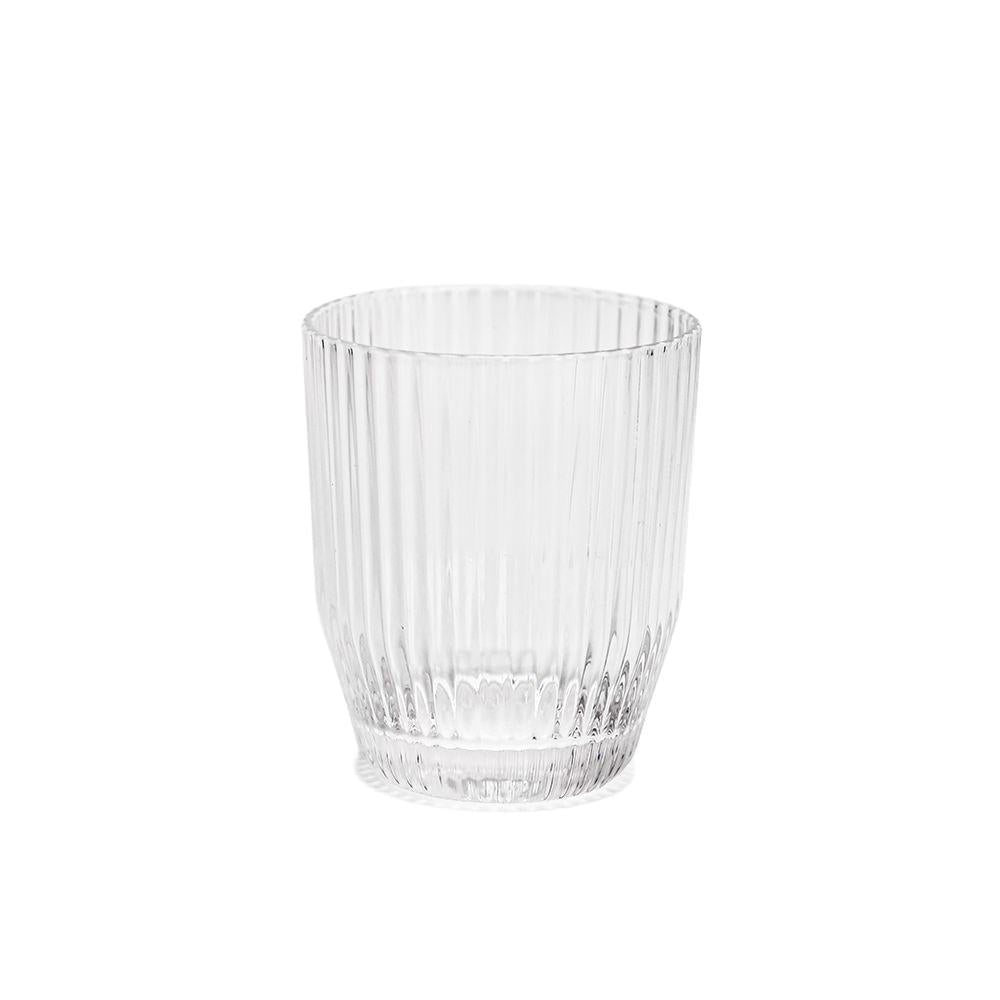 Luxe Short Ribbed Glasses 6pk