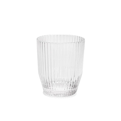 Luxe Short Ribbed Glasses 6pk