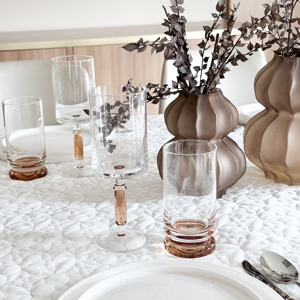 Colored Base Highball Glasses 6pk