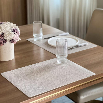 Linen Style Rectangular Placemats